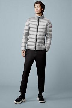 Chamarras Canada Goose Hombre Mexico - Crofton Chaqueta De Plumas Blancos GA9802317